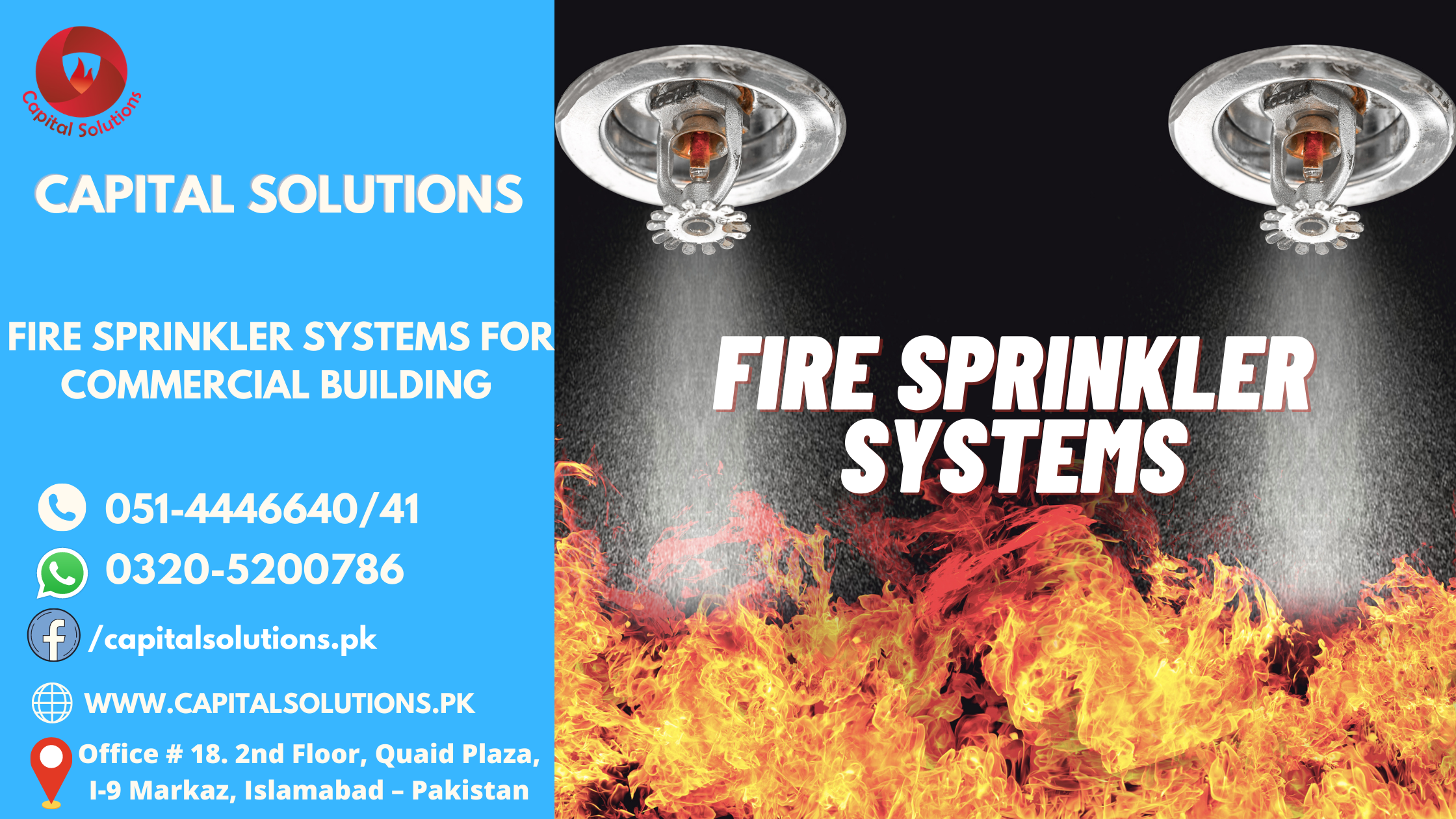 6 Types of Fire Sprinkler Systems for commercial buildings