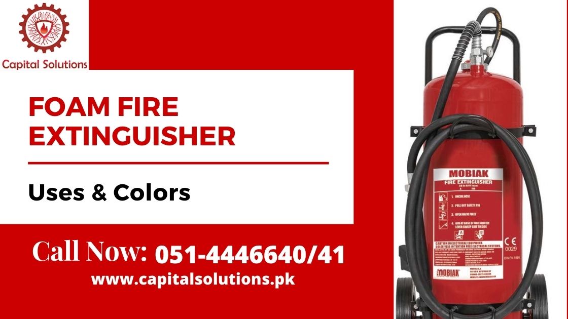 The Colors And Uses Of Foam Fire Extinguishers Explained